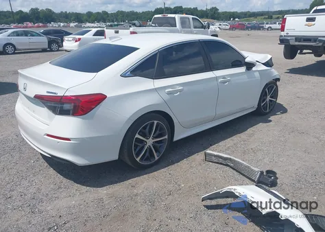 2022 Honda Civic Touring from USA, damaged, VIN 2HGFE1F91NH317961
